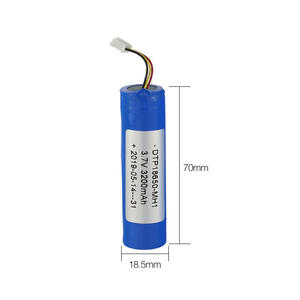 <span class=keywords><strong>18650</strong></span> Wiederauf ladbare 3,7 V 2200mAh 2,2 Ah 8,14 Wh Li-Ionen-Zylinder batterie <span class=keywords><strong>18650</strong></span> mit Schutzsc haltung und Stecker - Product Image 5
