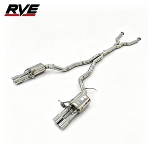 RVE Schnellversand Edelstahl Catback Auspuffanlage für BMW <span class=keywords><strong>M5</strong></span> E60 E61/M6 E63 E64 <span class=keywords><strong>S85</strong></span> 5.0L 2005-2011 Valvetronic Auspuff - Product Image 3