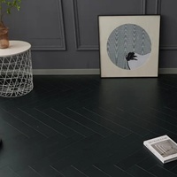 Revêtement de sol stratifié Click-Lock à chevrons de qualité AB certifié CE AC5 Imperméable Salon de luxe