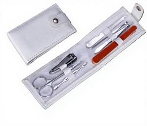 Étui de voyage blanc promotionnel Mini prix bon marché <span class=keywords><strong>manucure</strong></span> Nail Art Kits d'outils produit - Product Image 1