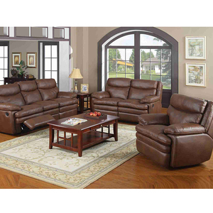 Frank Möbel Salon en cuir Luft Leders ofa Ledersofa-Set - Product Image 2