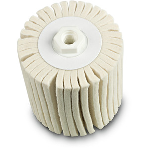 Soft Felt Lamellar Roller Ø100x100 <b>Polisher</b> Roller - Product Image 1