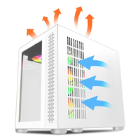 Le boîtier d'ordinateur de jeu de bureau Fantasy WuKong Seaview Standard Edition prend en charge le châssis latéral Transparent du refroidisseur d'eau ATX/ITX 360