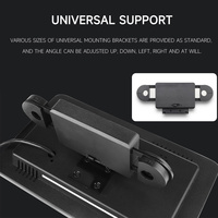 Écran de moniteur d'appuie-tête 11,6 pouces, tablette Android IPS, écran tactile pour siège arrière de voiture, lecteur vidéo, musique, FM, Bluetooth, AirPlay, HDMI