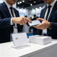 Cartes magnétiques NFC RFID ISO 1K en PVC étanche avec code QR pour paiement hôtelier, cartes de membre, cartes cadeaux, cartes professionnelles, mini-étiquettes imprimées - Vente en gros