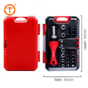 23-teiliger Multi-Pocket-Schrauben dreher Set Mini-Ratschen schrauben dreher - Product Image 2