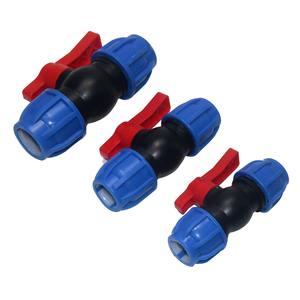 Accesorios de conexión rápida de alta presión D3035 PP Accesorios de compresión Irrigación HDPE Accesorio - Product Image 4