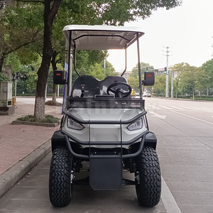 72 볼트 골프 카트 4 인승 전기 오프로드 골프 카트 2 + 2 인승 5KW 모터 리튬 배터리 (BMS 포함) - Product Image 4