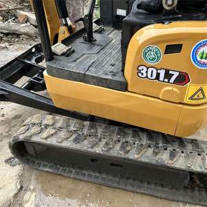 Mini-excavatrice sur chenilles d'occasion Cat301.7 1,7 tonne, état excellent, moteur, boîte de vitesses, pompe, PLC, modèle 2023, testée - Product Image 3