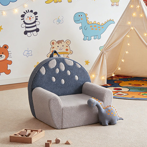 Sofá <span class=keywords><strong>Infantil</strong></span> Moderno, Desmontable y Lavable, de Terciopelo con Esponja de Alta Densidad, para Dormitorio, Sala de Estar o Jardín de Niños - Product Image 4