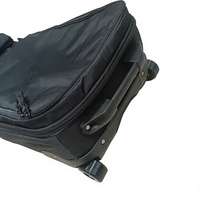 Nouveau sac de ski et de snowboard professionnel pour homme, personnalisé, à double roulettes, multi-poches, fermeture à scratch, accessoire de ski d'hiver