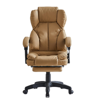 Chaise pivotante réglable en hauteur, inclinable et verrouillable, en cuir synthétique moderne, prix bas, approvisionnement direct d'usine