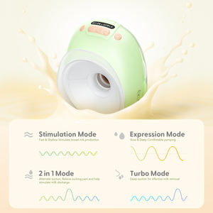 เครื่องปั๊มนมไฟฟ้าแบบพกพา HORIGEN <span class=keywords><strong>รุ่น</strong></span>ใหม่ล่าสุด ควบคุมผ่านแอพ พร้อมระบบสั่นและให้ความร้อน  แบบสวมใส่ได้  พร้อมโหมดให้ความร้อน Tire Lait - Product Image 5