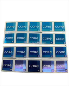 定制各种电脑贴纸 Core I3/I5/I7/I9 CPU 标签贴 EVO 电脑笔记本电脑标志贴 - Product Image 4