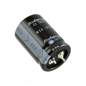 ตัวเก็บประจุแบบสแนป th แบบมีรูรับ450MXH560MEFCSN30X50 560 uF ตัวเก็บประจุ560 uF 20% 450V - Product Image 1