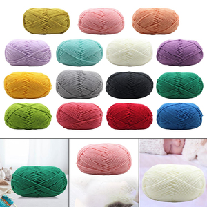 Hilo Acrílico para Tejer, 400 Gramos por Rollo, 100% Acrílico, Teñido, con Patrones, Hilo de Colores para Coser, Tejer, Crochet - Product Image 6