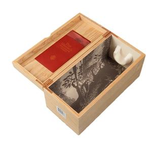 Caja de Vino Individual de MDF Hecha a Mano DS con Opción de Grabado de Logotipo, Forma Rectangular Personalizable DSW-1028 para Regalo y Manualidades - Product Image 2