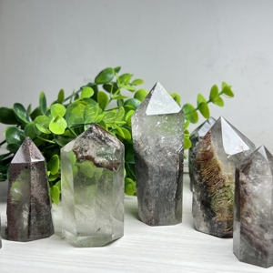 Bán buôn pha lê vườn thạch anh điểm tháp chữa bệnh thạch anh đá trụ cột tinh thể điểm tự nhiên thạch anh Wand tháp pha lê - Product Image 1