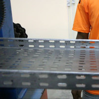 Professional Fully Automatic Cable Tray Manufacturing Machine 5t Decoiler Customized for Cable Tray Construction Projects