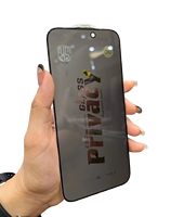 Protection d'écran anti-espion 2.0 en verre trempé pour téléphones portables iPhone 15 Pro Max 16 17 18 et Samsung A55 A37 A57 A15 A16