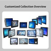 Tablette PC tout-en-un à écran tactile industriel Core I3 I5 Ip65 de 10.4/12/15.6/17/19 pouces
