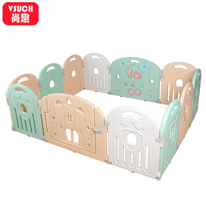 10 + 2 fantasía cerca portátil bebé patio corral Color Multicolor esquina - Product Image 1