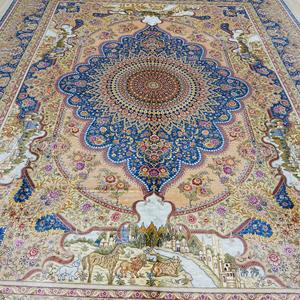 Tappeto Persiano Fatto a Mano 274x366cm per Soggiorno, Grande <span class=keywords><strong>Kilim</strong></span> Turco Anatolico in Seta, Acquistabile Online - Product Image 4