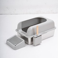 Accessoires pour bac à litière pour chat, Pédale de collecte de litière pour chat, Pédale d'escalier pour toilette pour chat