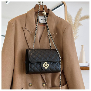 Bolsos de Mano de Diseñador de Lujo para Mujer, Bolsos Cruzados de Hombro con una Sola Correa, Cierre de Cremallera, Cuero PU, Cadenas, Marca Famosa - Product Image 6