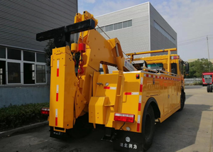 Camion <span class=keywords><strong>de</strong></span> dépannage intégré QTD D9 avec grue <span class=keywords><strong>de</strong></span> remorquage SCS5180TQZEQ6 Diesel Manuel 1 5600mm Entre-essieux 13 Tonnes Demi-cabine simple Conduite à gauche pour le dépannage - Product Image 6