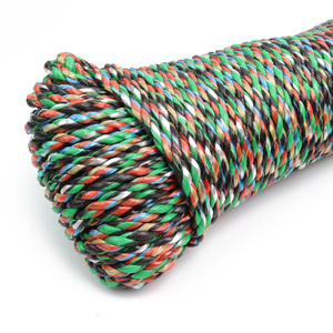 Cuerda Trenzada <span class=keywords><strong>de</strong></span> 3 Hilos en Varios Colores, Cuerda <span class=keywords><strong>de</strong></span> Polipropileno, Cuerda <span class=keywords><strong>de</strong></span> Película Dividida, Cuerda <span class=keywords><strong>de</strong></span> Embalaje, Cuerda Trenzada <span class=keywords><strong>de</strong></span> PP para Acuicultura Marina - Product Image 2