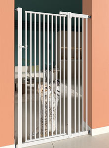 Valla Metálica para Mascotas de Interior, Jaula Anti-Salto con Diseño Sólido, Plegable y Seguro, sin Perforaciones, para Aislamiento de Perros y Gatos - Product Image 2