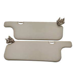 Parasoles Beige para Toyota Corolla con Espejo de Vanidad, Lado del Conductor y del Pasajero, 2003-2012 - Product Image 2