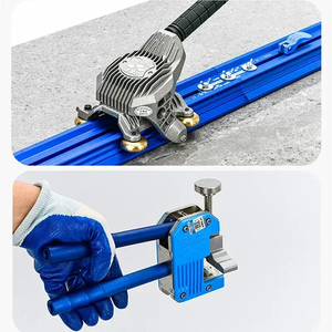 Coupe-carreaux manuel pour carreaux grand format 2,3/3/3,8 m, guide de coupe pour dalle en grès cérame Dekton, guide de coupe manuel, rail de guidage, traçage, poussoir - Product Image 2