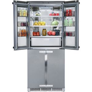 355L aço inoxidável francês porta Frost-Free built-in refrigerador de 30 polegadas cozinha Design com fonte de energia elétrica - Product Image 2