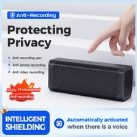 Jammer anti-enregistrement portable F16, électronique grand public avec télécommande, bloque les dispositifs d'espionnage audio, les enregistreurs vocaux, les microphones