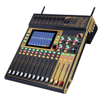 Console de DJ professionnelle, contrôleur musical, 12 canaux, 16 effets DSP, écran tactile, entrées XLR, égaliseur 7 bandes, interface audio, enregistrement