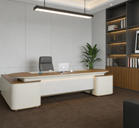 Scrivania Direzionale Aston |   Scrivania Direzionale Moderna in Legno per Ufficio Domestico e Appartamento
