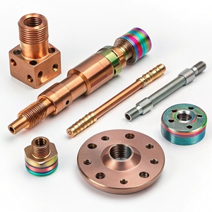 Pièces de rechange de précision usinées CNC OEM pour la fabrication sur mesure en laiton, aluminium et cuivre - Product Image 1