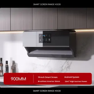 <span class=keywords><strong>Hotte</strong></span> aspirante intelligente à écran Wifi Z, haute aspiration, fréquence variable, adaptée aux cuisines familiales et hôtelières - Product Image 5