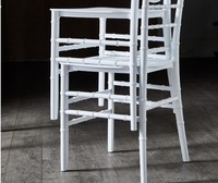 Vente en gros de chaises d'extérieur en plastique pp empilable pour restaurant chaises empilables