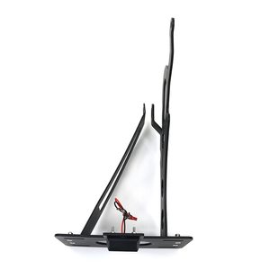 Waximoto misura per <span class=keywords><strong>Kawasaki</strong></span> <span class=keywords><strong>VN</strong></span> <span class=keywords><strong>800</strong></span> Vulcan <span class=keywords><strong>800</strong></span> Maftermarket numero di alluminio porta targa parafango eliminatore coda ordinata - Product Image 5