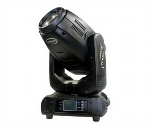 Projecteur de scène à tête mobile 3-en-1 (Beam/Spot/Wash) 10R 280W avec double prisme, 14 couleurs et gobos pour concerts, boîtes de nuit et événements LED - Product Image 1