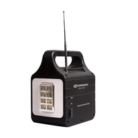 Station d'alimentation portable Générateur solaire avec radio Panneau solaire et lampes de poche pour l'alimentation de secours à domicile