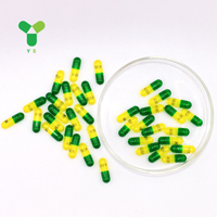 Capsules végétales vides de qualité pharmaceutique, taille 0 et 00, en amidon de pomme de terre, solubles dans l'estomac, fabriquées par YS