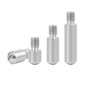 304 thép không gỉ rãnh đầu bên ngoài chủ đề hình trụ Pin gb831 không đầu trục vít ren cho gia công dịch vụ - Product Image 4