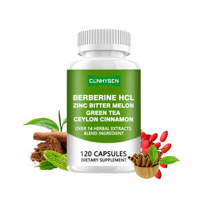 Private label integratori di Fiber alimentari estratto di melone amaro berberina HCL estratto di erbe capsule promuove supporto digestivo - Product Image 1