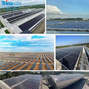 แผงโซลาร์เซลล์แบบสองหน้า Risen/Trina/Longi กำลังไฟ 630w 635w 640w 645w 650w รุ่น NEG20C.20 ยี่ห้อ Trina Solar - Product Image 6