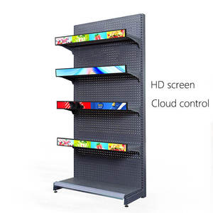 Supermarkets use digital advertising <b>shelves</b> edge ultra-wide LCD stretched bar display touch display - Product Image 4