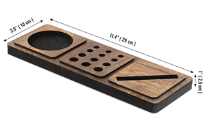 Organizador de Escritorio de Madera Más Vendido en 2026 para Bolígrafos, Teléfonos Celulares, Notas Adhesivas y Otros Accesorios - Product Image 3